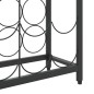 vidaXL Portavini da 95 Bottiglie Nero 54x18x200cm in Ferro Battuto vidaXL Portavini da 95 Bottiglie Nero 54x18x200cm in Ferro Battuto