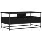 vidaXL Tavolino da Salotto Nero 100x51x45 cm in Legno Multistrato