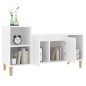 Mobile Porta TV Bianco 100x35x55 cm in Legno Multistrato Mobile Porta TV Bianco 100x35x55 cm in Legno Multistrato