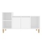 Mobile Porta TV Bianco 100x35x55 cm in Legno Multistrato Mobile Porta TV Bianco 100x35x55 cm in Legno Multistrato