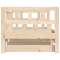 vidaXL Divano Letto con Letto Estraibile 80x200cm Legno Massello Pino vidaXL Divano Letto con Letto Estraibile 80x200cm Legno Massello Pino