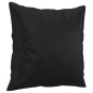 vidaXL Set di Divani 3 pz con Cuscini Nero in Similpelle vidaXL Set di Divani 3 pz con Cuscini Nero in Similpelle