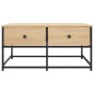 vidaXL Tavolino da Salotto Rovere Sonoma 80x80x40 cm Legno Multistrato