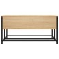 vidaXL Tavolino da Salotto Rovere Sonoma 80x80x40 cm Legno Multistrato