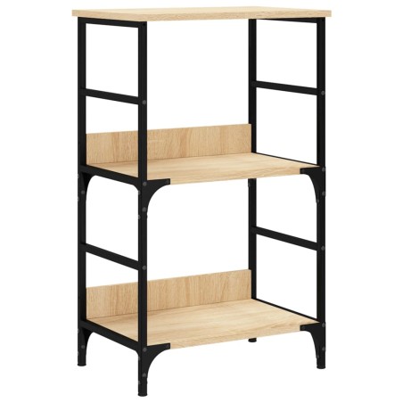 vidaXL Libreria Rovere Sonoma 50x33x82 cm in Legno Multistrato