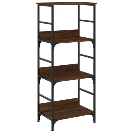 vidaXL Libreria Rovere Marrone 50x33x117,5 cm in Legno Multistrato
