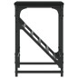 vidaXL Scarpiera Nera 60x30x45 cm in Legno Multistrato