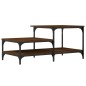 vidaXL Tavolino Salotto Rovere Marrone 100x50,5x45cm Legno Multistrato
