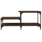 vidaXL Tavolino Salotto Rovere Marrone 100x50,5x45cm Legno Multistrato