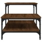 vidaXL Tavolino Salotto Rovere Marrone 100x50,5x45cm Legno Multistrato