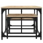 vidaXL Tavolini Impilabili 2 pz Rovere Sonoma in Legno Multistrato vidaXL Tavolini Impilabili 2 pz Rovere Sonoma in Legno Multistrato
