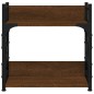 vidaXL Supporto Stampante 2Piani Rovere Marrone 40x20x40cm Multistrato vidaXL Supporto Stampante 2Piani Rovere Marrone 40x20x40cm Multistrato