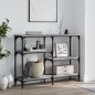 vidaXL Tavolo Consolle Grigio Sonoma 102x29x75 cm in Legno Multistrato vidaXL Tavolo Consolle Grigio Sonoma 102x29x75 cm in Legno Multistrato