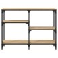 vidaXL Tavolo Consolle Rovere Sonoma 102x29x75 cm in Legno Multistrato vidaXL Tavolo Consolle Rovere Sonoma 102x29x75 cm in Legno Multistrato