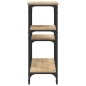 vidaXL Tavolo Consolle Rovere Sonoma 102x29x75 cm in Legno Multistrato vidaXL Tavolo Consolle Rovere Sonoma 102x29x75 cm in Legno Multistrato