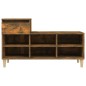 Scarpiera Rovere Fumo 102x36x60 cm in Legno Multistrato Scarpiera Rovere Fumo 102x36x60 cm in Legno Multistrato