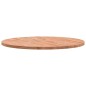 vidaXL Piano per Tavolo Ø80x2,5 cm Rotondo in Legno Massello di Faggio vidaXL Piano per Tavolo Ø80x2,5 cm Rotondo in Legno Massello di Faggio