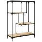 vidaXL Libreria Rovere Sonoma 81x36x115 cm Legno Multistrato e Acciaio vidaXL Libreria Rovere Sonoma 81x36x115 cm Legno Multistrato e Acciaio