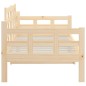 vidaXL Dormeuse in Legno Massello di Pino 90x200 cm vidaXL Dormeuse in Legno Massello di Pino 90x200 cm