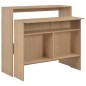 vidaXL Tavolo da Bar con 2 Piani d'Appoggio Rovere 130x40x120 cm vidaXL Tavolo da Bar con 2 Piani d'Appoggio Rovere 130x40x120 cm