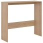 vidaXL Tavolo da Bar con 2 Piani d'Appoggio Rovere 130x40x120 cm vidaXL Tavolo da Bar con 2 Piani d'Appoggio Rovere 130x40x120 cm