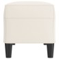 vidaXL Panca Crema 100x35x41 cm in Similpelle vidaXL Panca Crema 100x35x41 cm in Similpelle