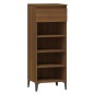 Scarpiera Rovere Marrone 40x36x105 cm in Legno Multistrato Scarpiera Rovere Marrone 40x36x105 cm in Legno Multistrato