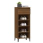 Scarpiera Rovere Marrone 40x36x105 cm in Legno Multistrato Scarpiera Rovere Marrone 40x36x105 cm in Legno Multistrato