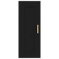 vidaXL Armadietto a Muro Nero 35x34x90 cm in Legno Multistrato vidaXL Armadietto a Muro Nero 35x34x90 cm in Legno Multistrato