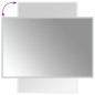 vidaXL Specchio da Bagno con Luci LED 60x90 cm