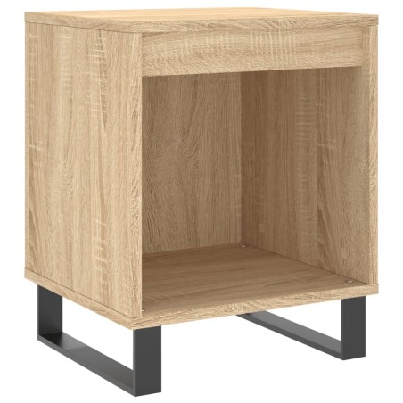vidaXL Comodino Rovere Sonoma 40x35x50 cm in Legno Multistrato