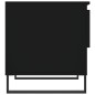 vidaXL Tavolino da Salotto Nero 50x46x50 cm in Legno Multistrato