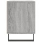 vidaXL Comodino Grigio Sonoma 40x35x50 cm in Legno Multistrato vidaXL Comodino Grigio Sonoma 40x35x50 cm in Legno Multistrato