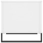 vidaXL Tavolino Salotto Bianco Lucido 60x44,5x45 cm Legno Multistrato