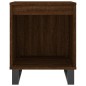 vidaXL Comodino Rovere Marrone 40x35x50 cm in Legno Multistrato vidaXL Comodino Rovere Marrone 40x35x50 cm in Legno Multistrato