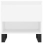 vidaXL Tavolino da Salotto Bianco 50x46x50 cm in Legno Multistrato vidaXL Tavolino da Salotto Bianco 50x46x50 cm in Legno Multistrato