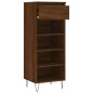 vidaXL Scarpiera Rovere Marrone 40x36x105 cm in Legno Multistrato vidaXL Scarpiera Rovere Marrone 40x36x105 cm in Legno Multistrato