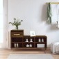 vidaXL Scarpiera Rovere Marrone 102x36x60 cm in Legno Multistrato vidaXL Scarpiera Rovere Marrone 102x36x60 cm in Legno Multistrato