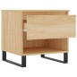 vidaXL Tavolino Rovere Sonoma 50x46x50 cm in Legno Multistrato vidaXL Tavolino Rovere Sonoma 50x46x50 cm in Legno Multistrato