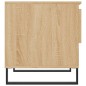 vidaXL Tavolino Rovere Sonoma 50x46x50 cm in Legno Multistrato vidaXL Tavolino Rovere Sonoma 50x46x50 cm in Legno Multistrato