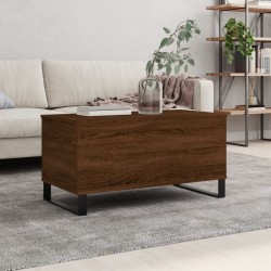vidaXL Tavolino Salotto Rovere Marrone 90x44,5x45 cm Legno Multistrato