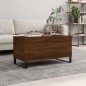 vidaXL Tavolino Salotto Rovere Marrone 90x44,5x45 cm Legno Multistrato