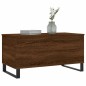 vidaXL Tavolino Salotto Rovere Marrone 90x44,5x45 cm Legno Multistrato