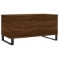 vidaXL Tavolino Salotto Rovere Marrone 90x44,5x45 cm Legno Multistrato