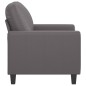 vidaXL Poltrona Grigia 60 cm in Similpelle