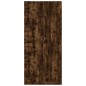 Armadio Rovere Fumo 90x52x200 cm in Legno Multistrato Armadio Rovere Fumo 90x52x200 cm in Legno Multistrato