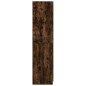 Armadio Rovere Fumo 90x52x200 cm in Legno Multistrato Armadio Rovere Fumo 90x52x200 cm in Legno Multistrato