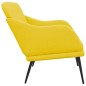 Panca Giallo Chiaro 110x76x80 cm in Tessuto Panca Giallo Chiaro 110x76x80 cm in Tessuto