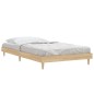 vidaXL Giroletto Rovere Sonoma 90x200 cm in Legno Multistrato vidaXL Giroletto Rovere Sonoma 90x200 cm in Legno Multistrato