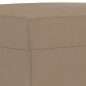 vidaXL Set di Divani 3 pz con Cuscini cappuccino in Similpelle vidaXL Set di Divani 3 pz con Cuscini cappuccino in Similpelle